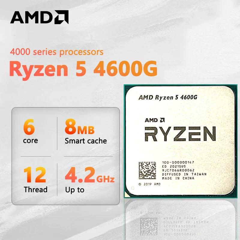 AMD Radeon ׷ ũž μ, Renoir (Zen 2) 6 ھ 3.7 GHz , AM4 65W, Ryzen 5 4600G - Ryzen 5 4000G-ø, ǰ